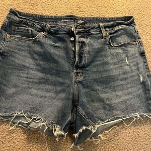 Old navy plus size OG straight denim shorts